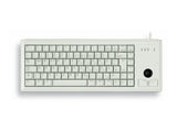 CHERRY Compact Trackball Keyboard 2xPS/2 grey (US)