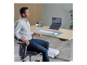 FELLOWES SUPPORT ORDINATEUR PORTABLE LAPTOP ARGENT ALUMNIA