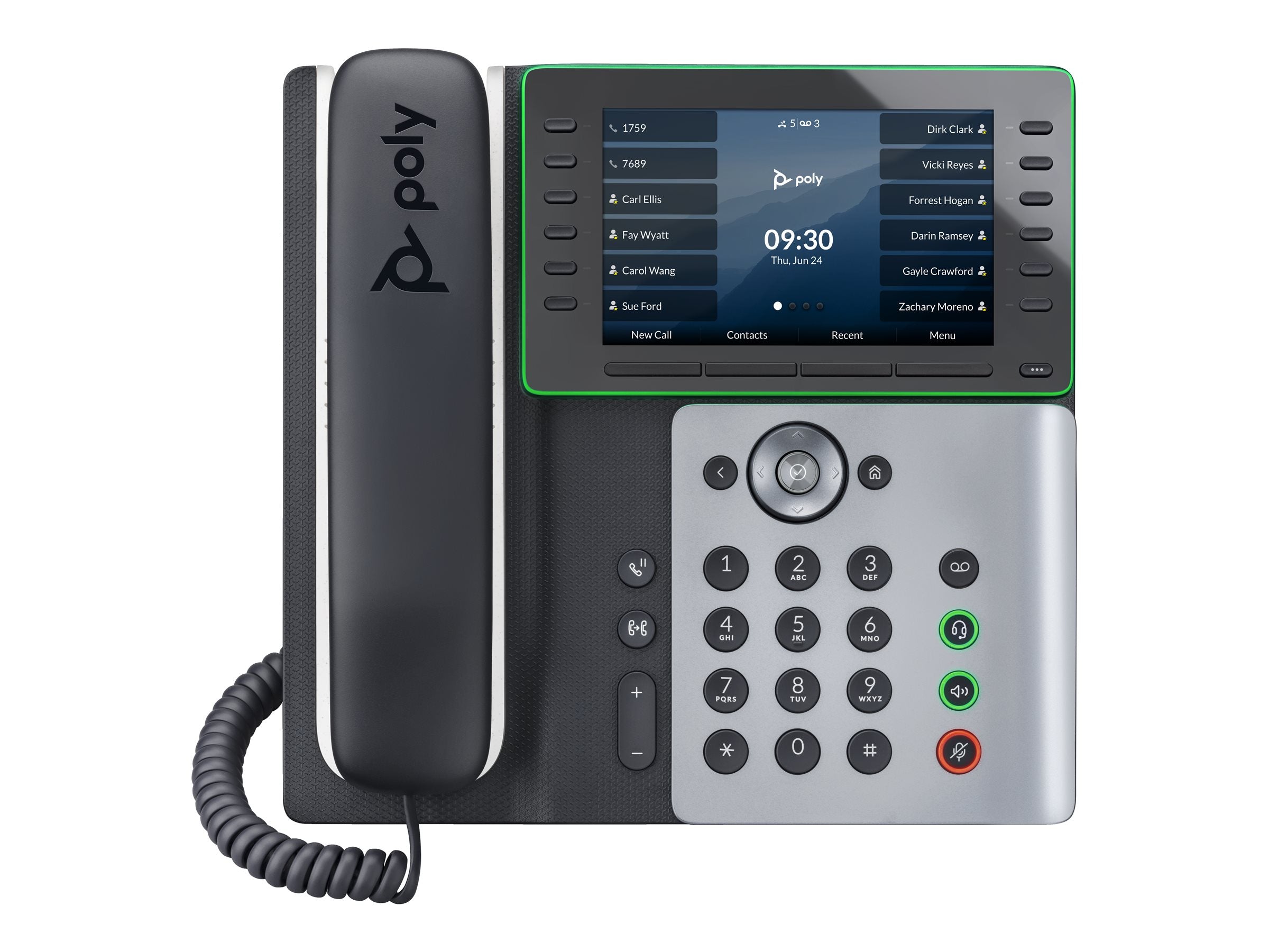 Poly Edge E550 IP PH PoE-e
