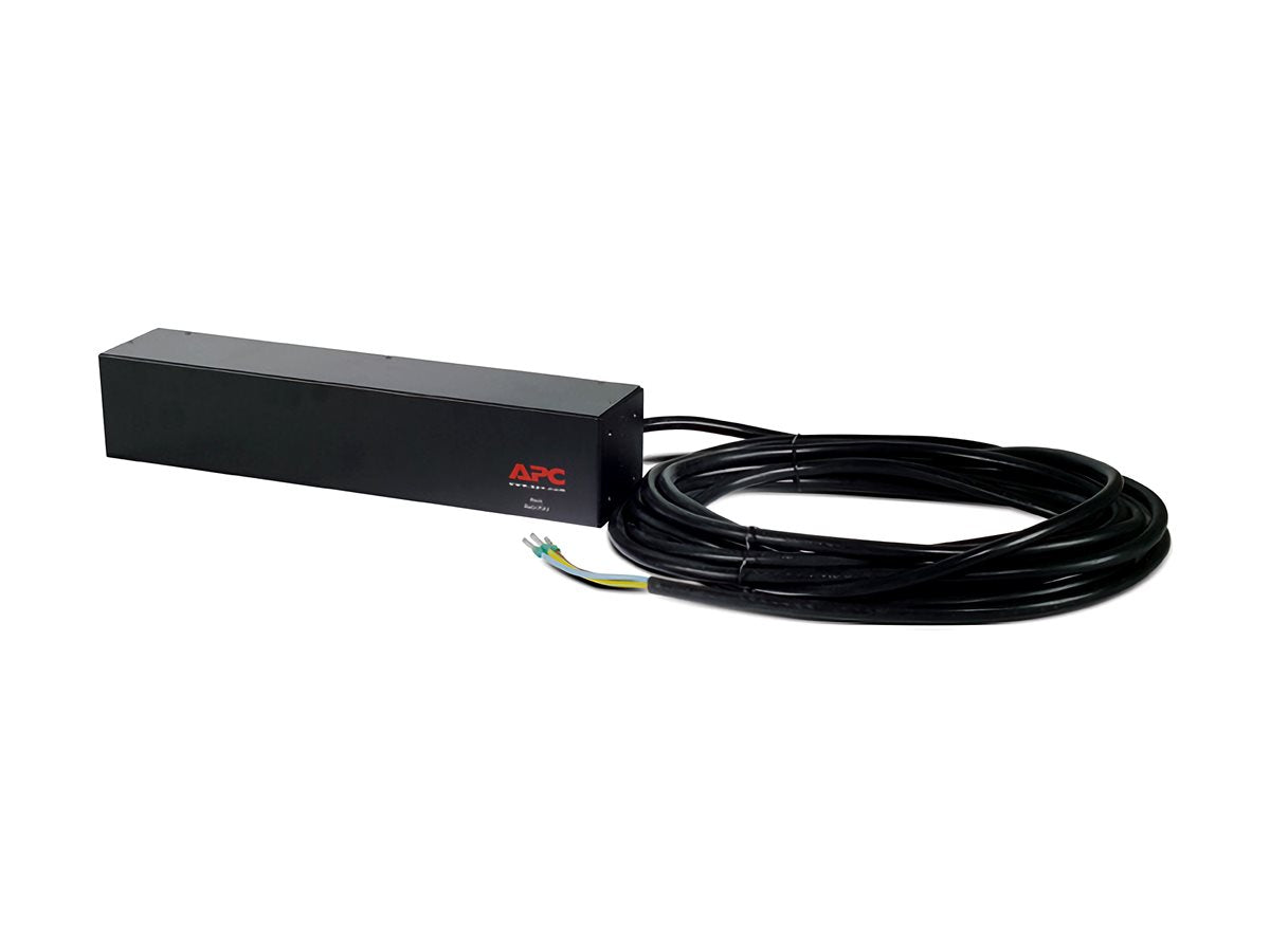 APC Basic Rack PDU Rack AC 230V input hardwire output connectors 4 IEC 60320 C19 2U 19 8.5m cord Black