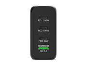 PORT DESIGNS 130W GaN charger USB-C and USB-A Gallium Nitride GaN technology more efficient smaller lighter