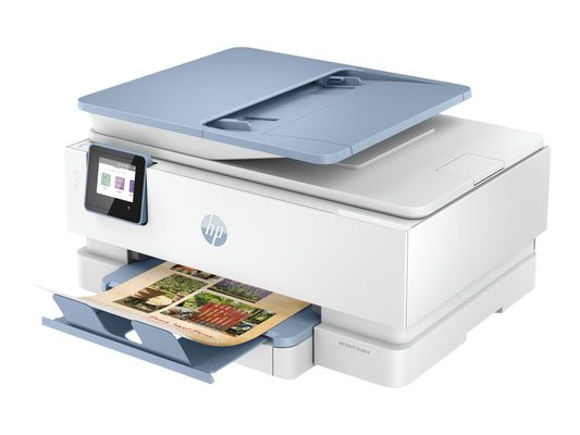 HP ENVY Inspire 7921e All-in-One MFP colour inkjet 216x297mm A4 13ppm Copy 15ppm Print 125sheets USB Wi-Fi Bluetooth surf blue