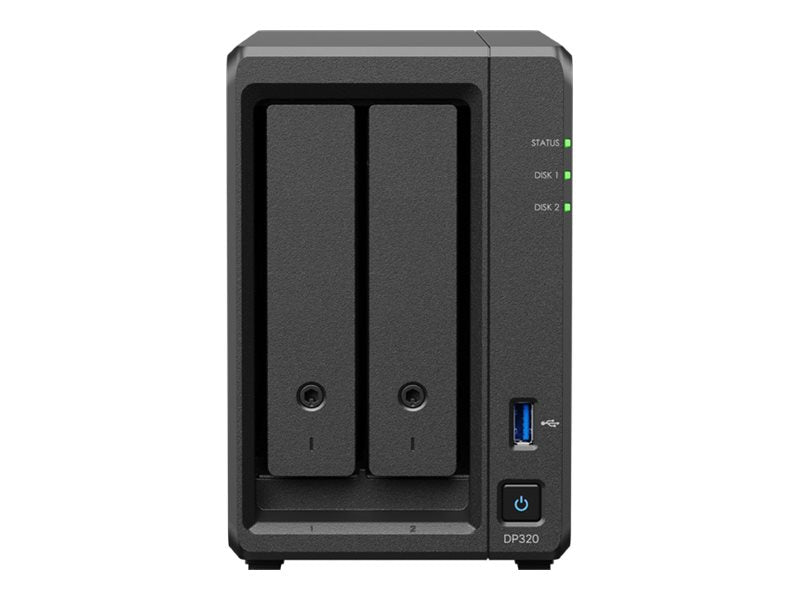 SYNOLOGY DP320 Backup Solution 2 Sockets AMD Ryzen Embedded R1600 8Go Memory