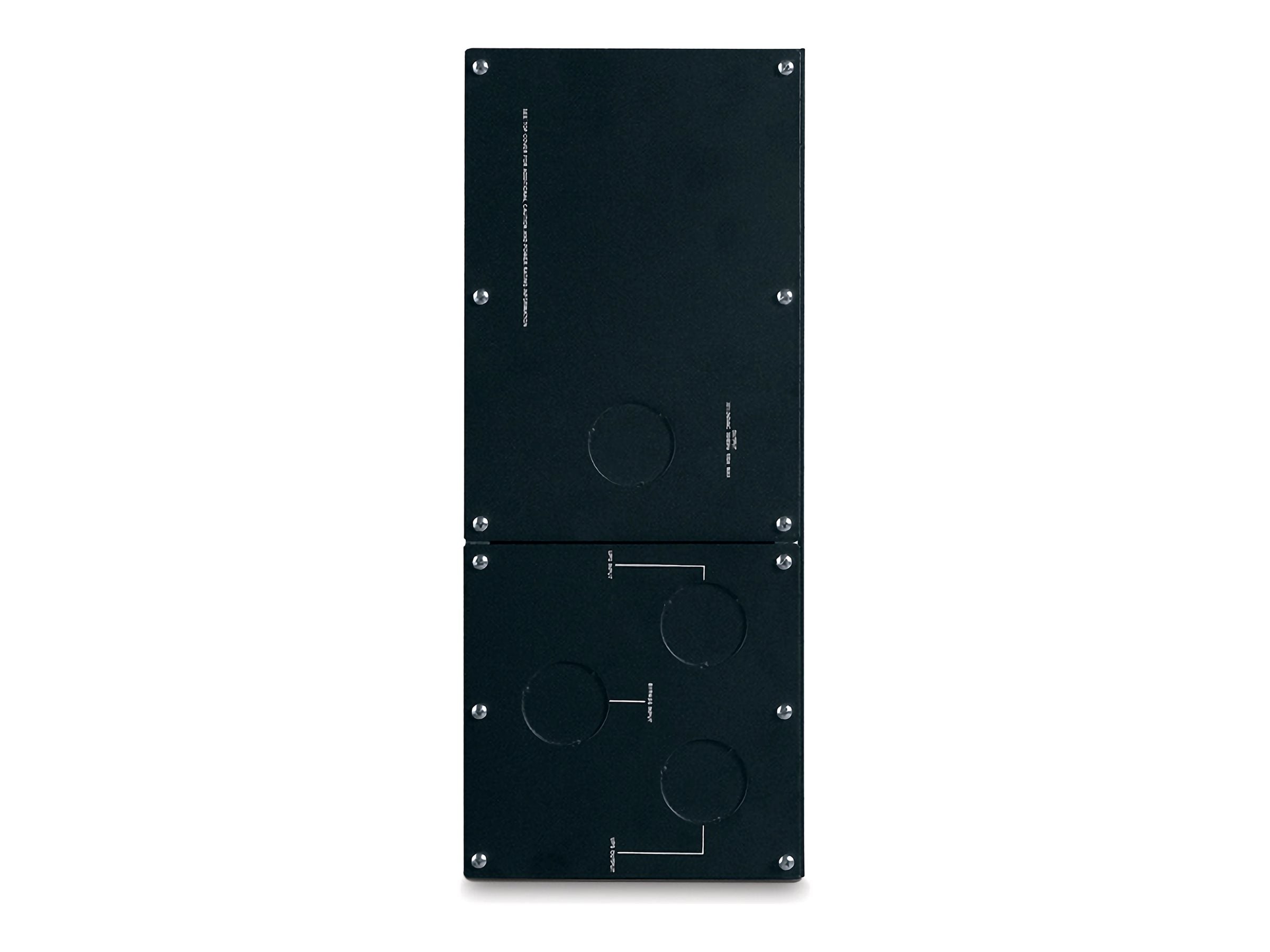 APC Service Bypass Panel Bypass switch rack-mountable AC 200/240V output connectors 3 4U 19 Black