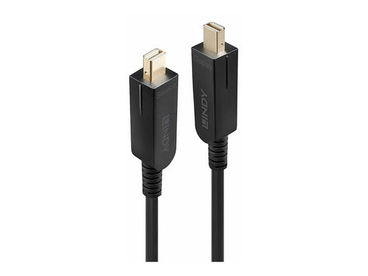LINDY 40m Fibre Optic Hybrid Mini DP
