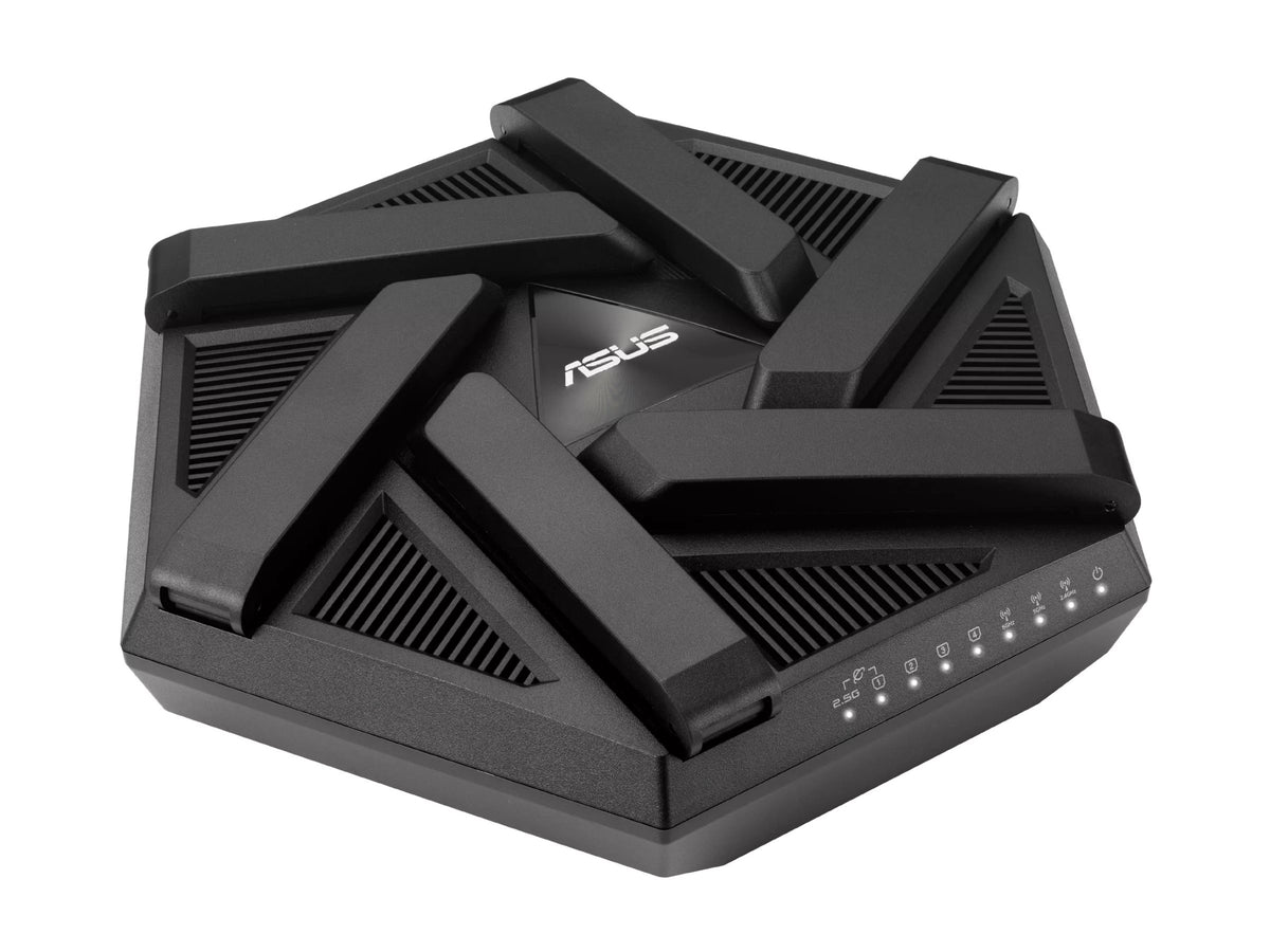 ASUS RT-AXE7800 Tri-Band WiFi 6E Router 6GHz Band Safe Browsing AiProtection Pro 2.5G Port Link Aggregation