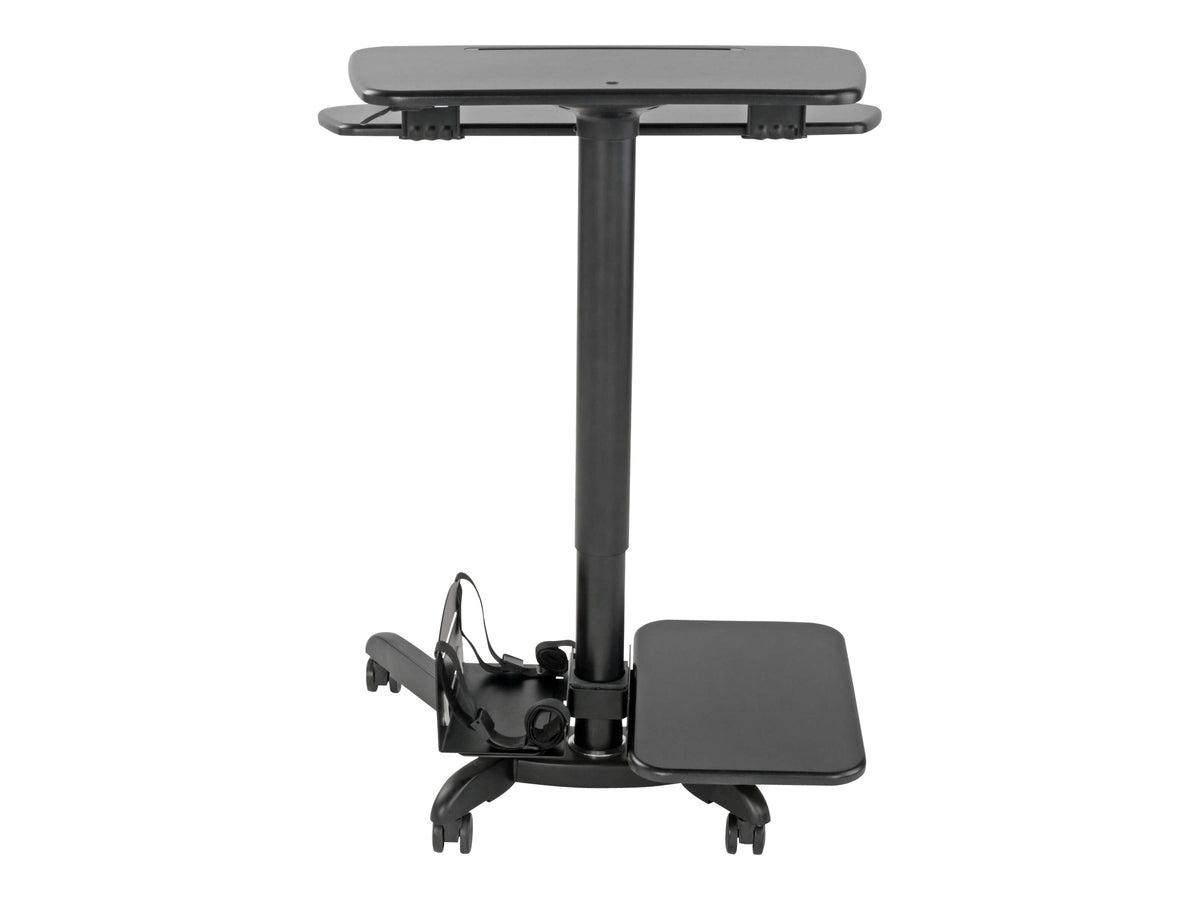 EATON TRIPPLITE Rolling Desk TV/Monitor Cart - Height Adjustable