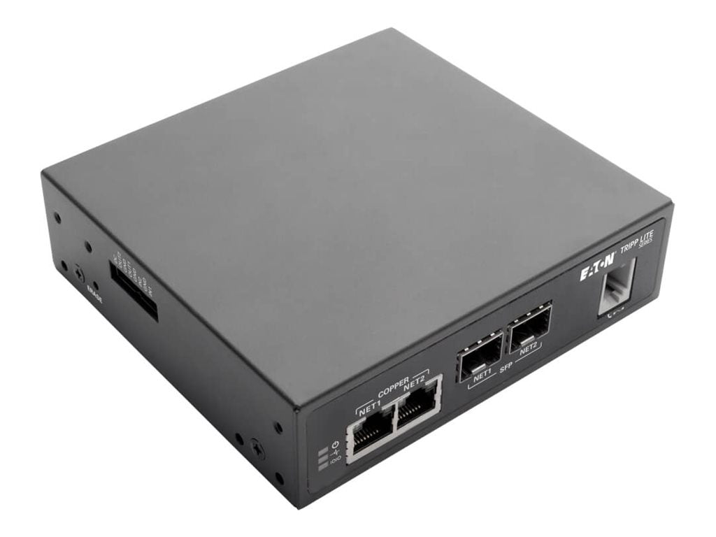 EATON TRIPPLITE 8-Port Console Server with Built-In Modem Dual GbE NIC 4Go Flash and Dual SFP