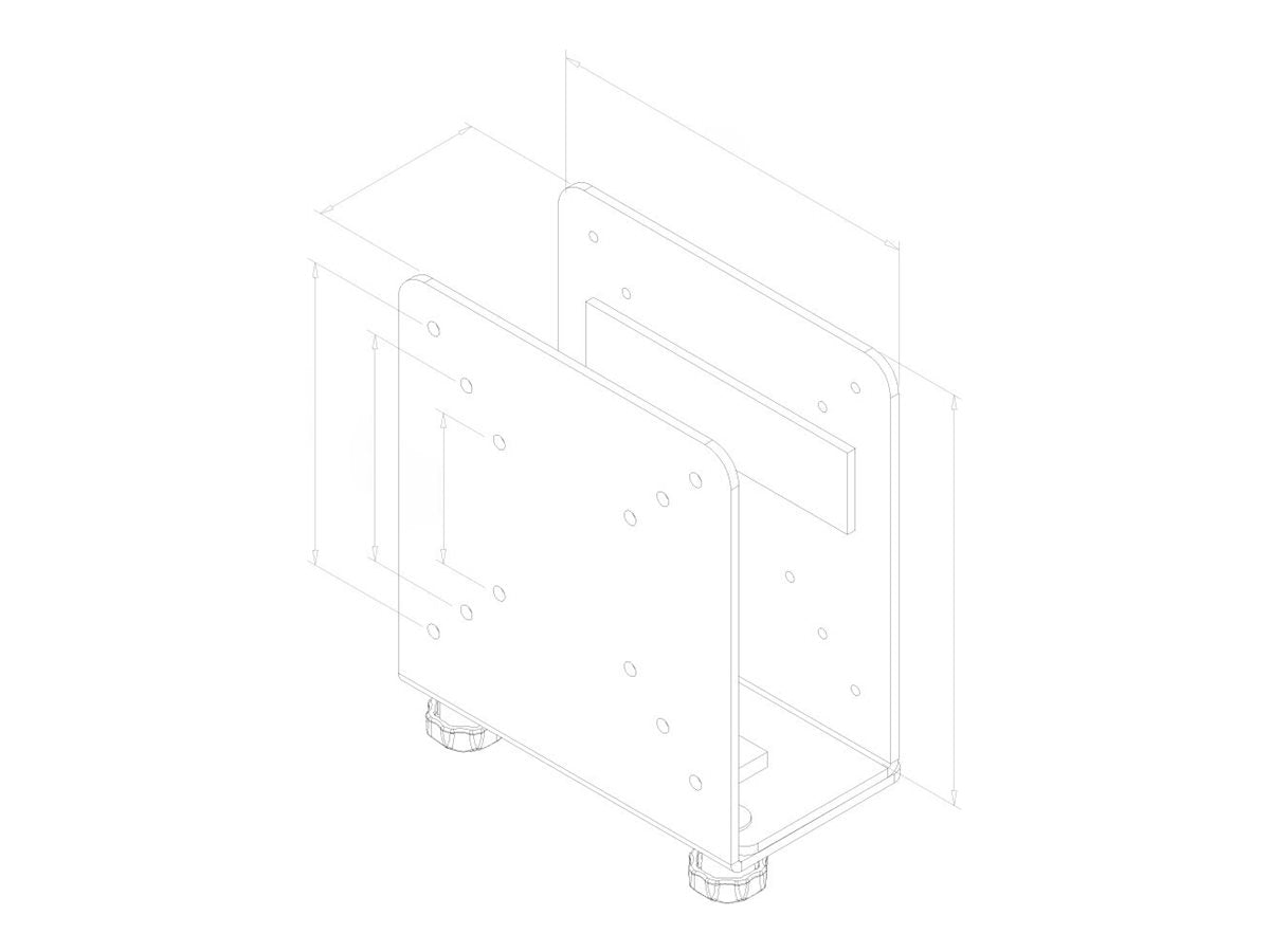 NEOMOUNTS THINCLIENT-20 Support pour mini PC - max 7 kg - universel