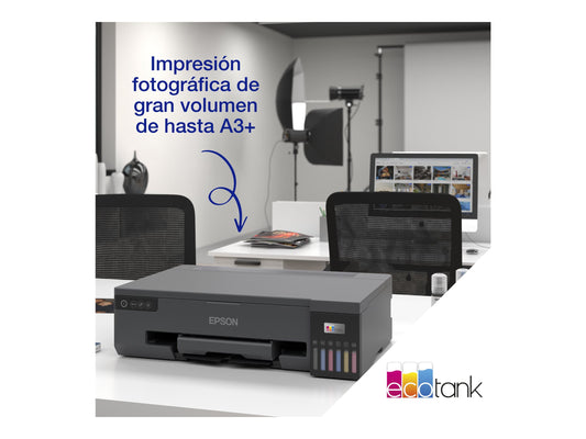 EPSON EcoTank ET-18100 Printer colour ink-jet refillable A3 5760x1440dpi 8ppm mono/8ppm colour capacity 80 sheets USB Wi-Fi