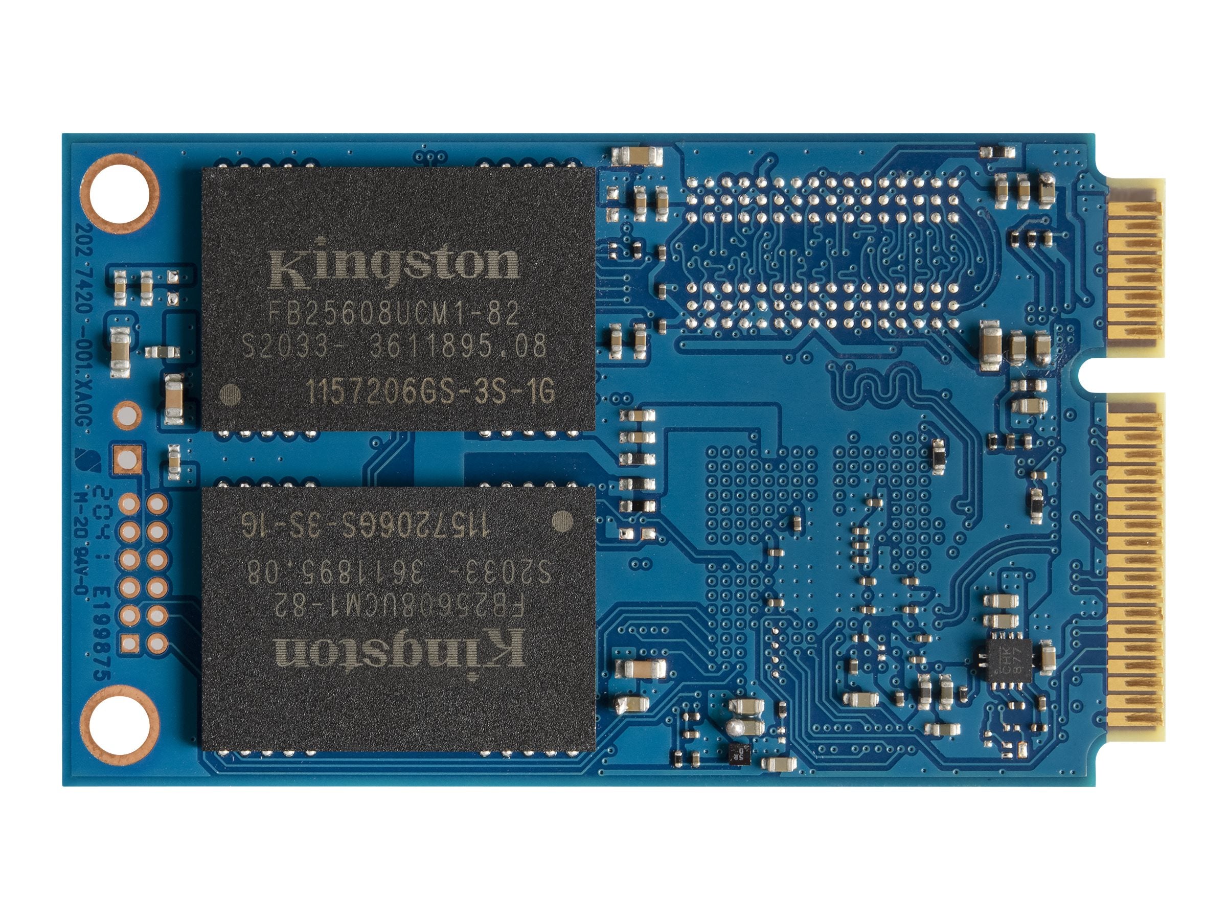 KINGSTON KC600 256Go SATA3 mSATA SSD