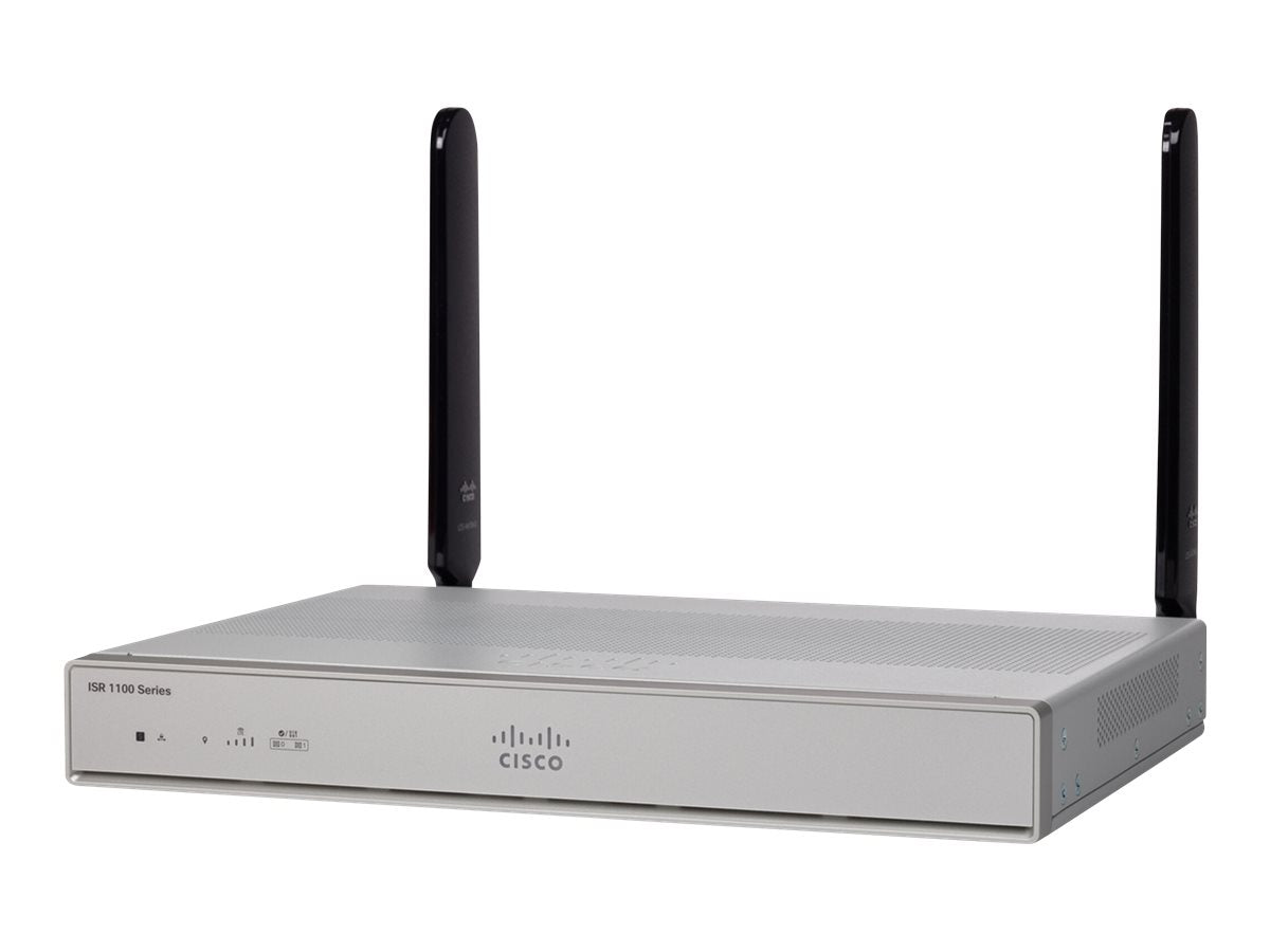 CISCO ISR 1100 8P Dual GE SFP Higher Perf Router Pluggable SMS/GPS