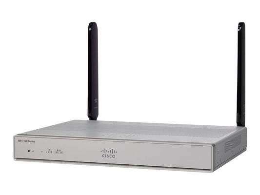 CISCO ISR 1100 8P Dual GE SFP Higher Perf Router Pluggable SMS/GPS