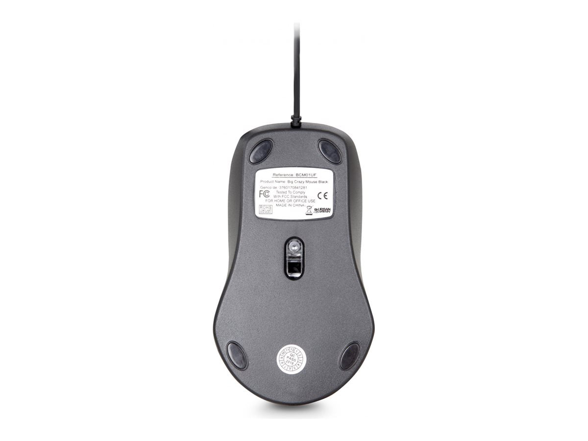 URBAN FACTORY BIG CRAZY MOUSE - Souris USB filaire 800dpi