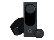 SHELLY LOQED Pure Black Bluetooth WiFi Rechargeable Smart Lock