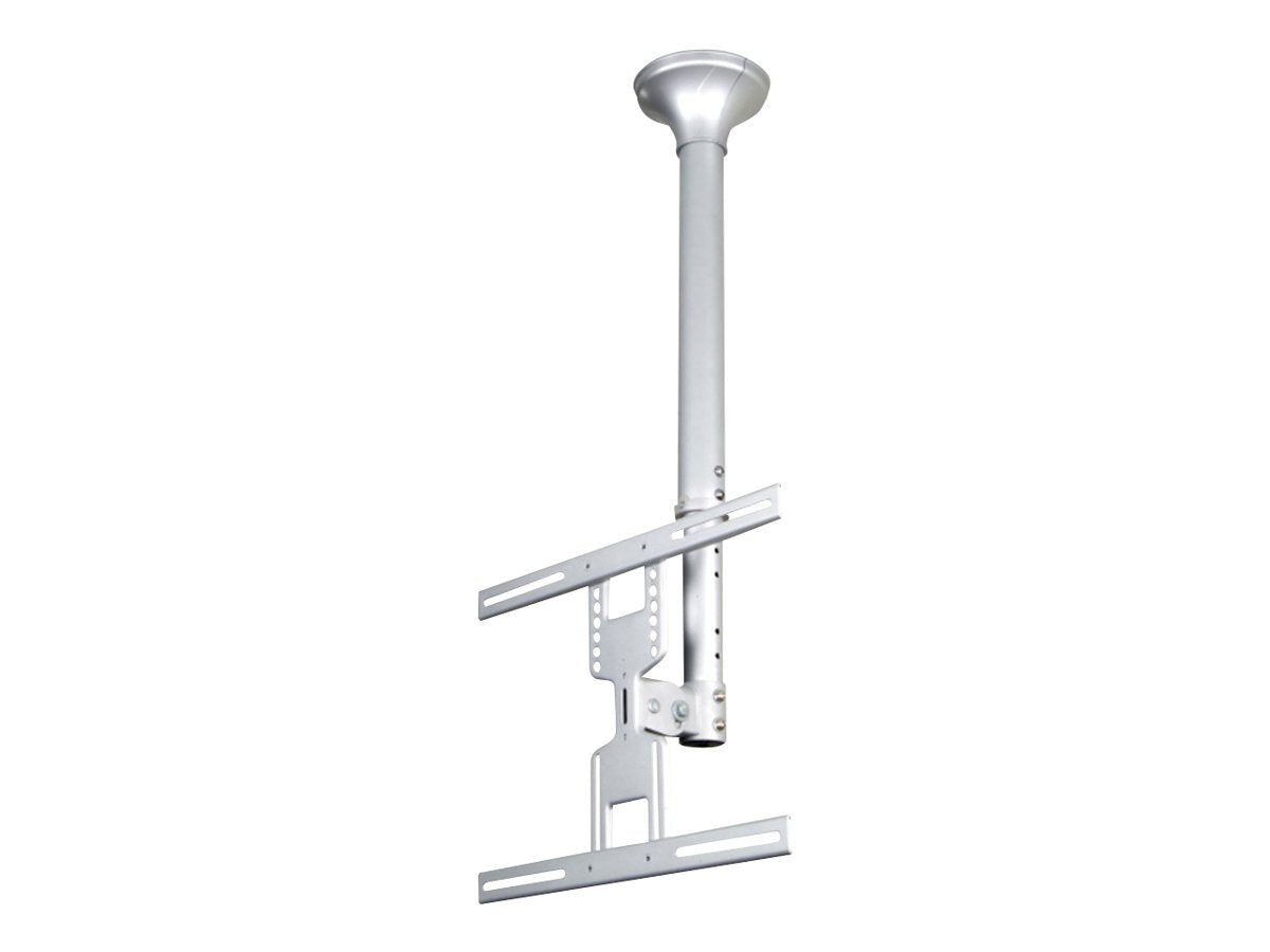 NEOMOUNTS FPMA-C400SILVER Support de plafond pour écran de 32-60p - h 64-104 cm