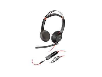 Poly BW 5220 USB-C HS+3.5mmP+USB-C/A