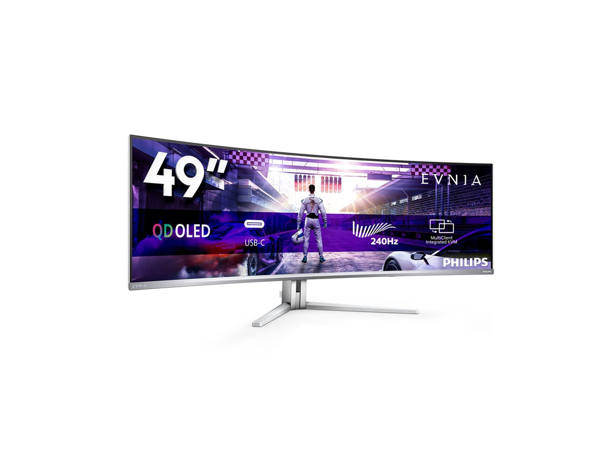 PHILIPS 49M2C8900/00 49p 5120x1440 Gaming Monitor OLED 32:9 0.03ms 2xHDMI DP USB