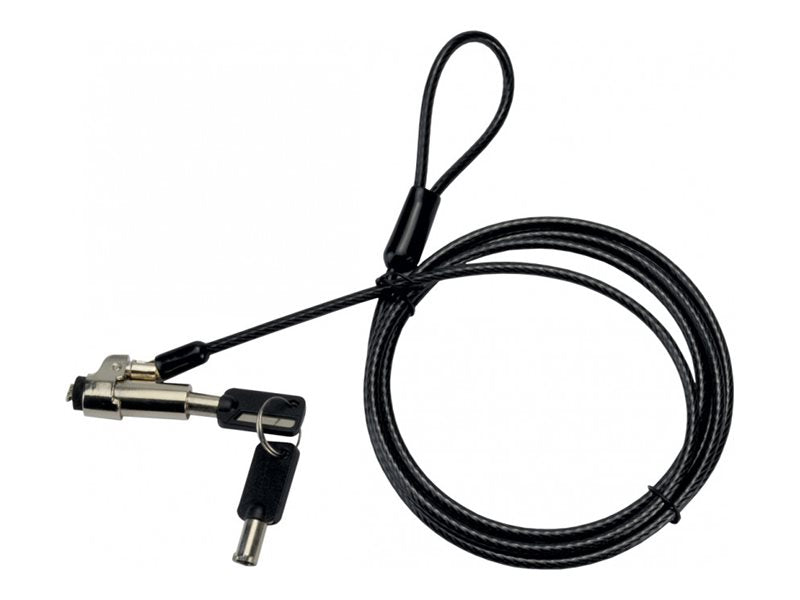 MCL MJ1A99AZZZ8LENAN6 - Câble antivol type Nano 6mm avec système à clé - 1.80m