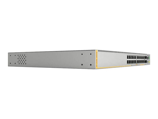 ALLIED 24-port 10/100/1000T stackable switch 4 SFP+ ports 2 fixed power supplies