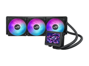 ASUS ROG Ryujin III 360 ARGB Extreme all-in-one liquid CPU cooler with Aseteks Emma Gen8 V2 pump