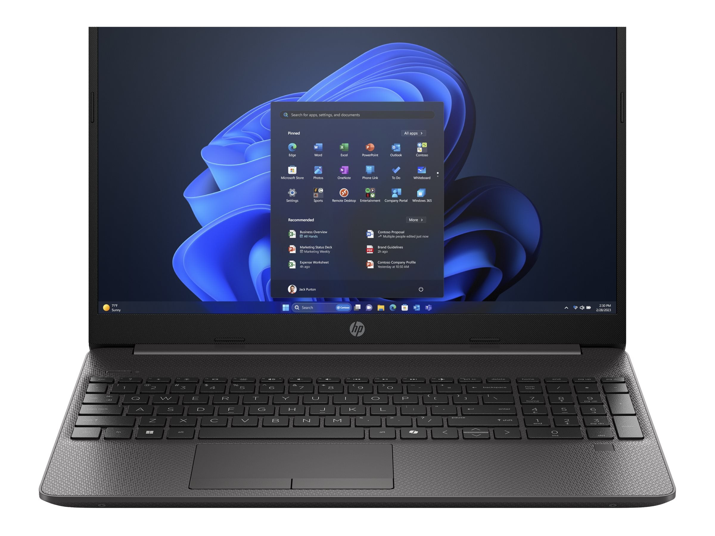 HP 250R G9 Intel Core 7 150U 15.6p FHD 16Go DDR4 512Go SSD UMA W11P 1/1/0