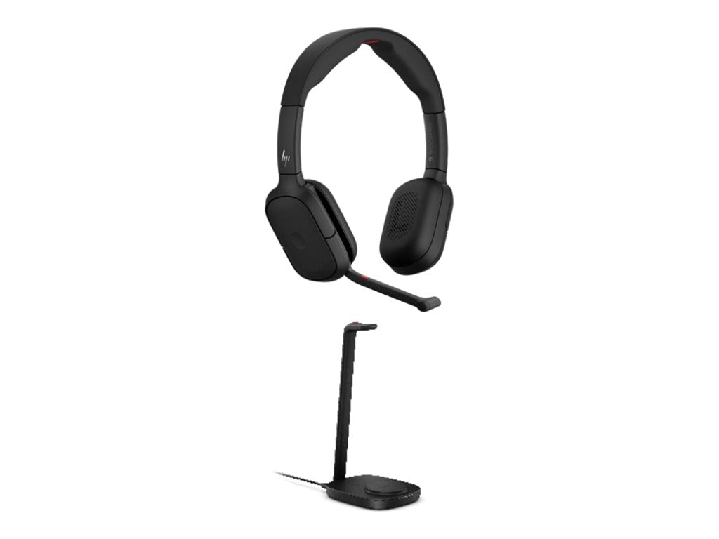 HP Poly Focus 620 Headset + Wireless Charge Stand