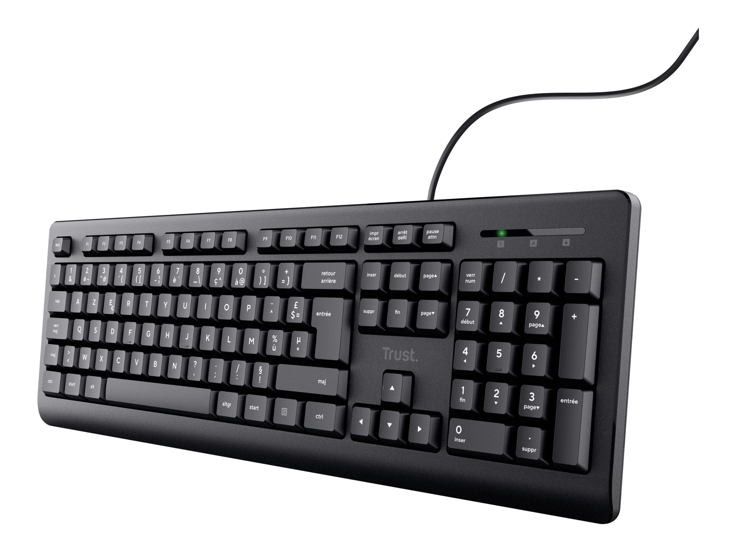 TRUST Clavier filaire TK-150 (FR)