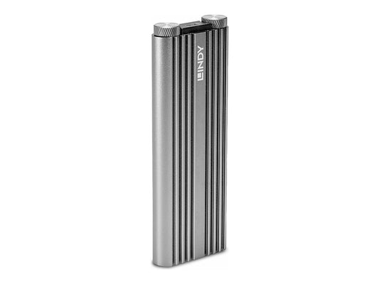 LINDY USB 3.2 Gen 2x2 NVMe M.2 SSD Enclosure Convert your NVMe M.2 SSD to a portable USB 3.2 drive