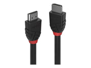 LINDY Câble HDMI High Speed Black Line 0.5m