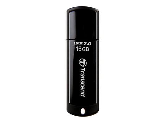 TRANSCEND 16Go Clé USB 2.0 - Noir