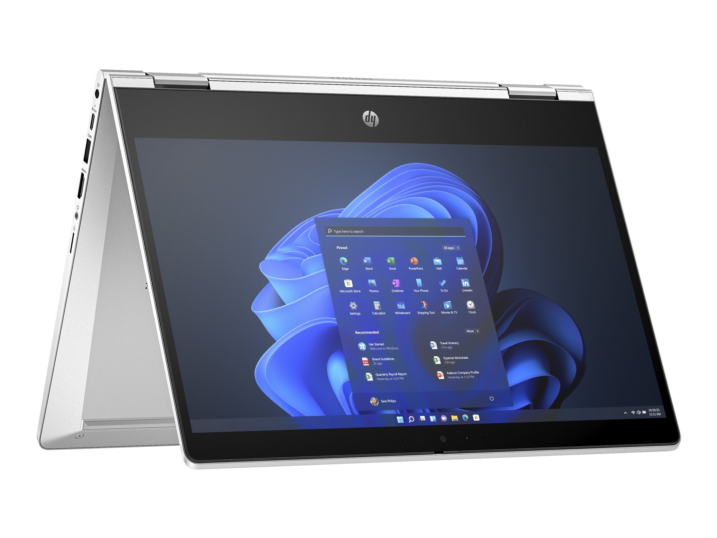 HP Pro x360 435 G10 AMD Ryzen 5 7530U 13.3p FHD BV LED UWVA TS 8Go DDR4 256Go SSD ax6G+BT 3C W11P 1/1/0
