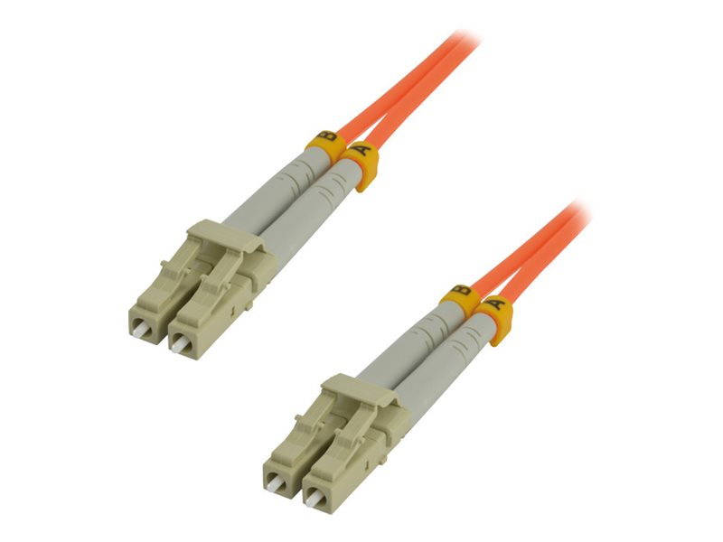 MCL Jarretière optique OM2 duplex multimode 50/125 - LC / LC 3m BOX