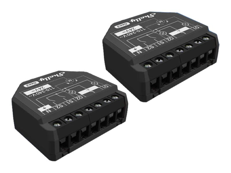 SHELLY 2PM Gen3 2-Pack WLAN PM Switch