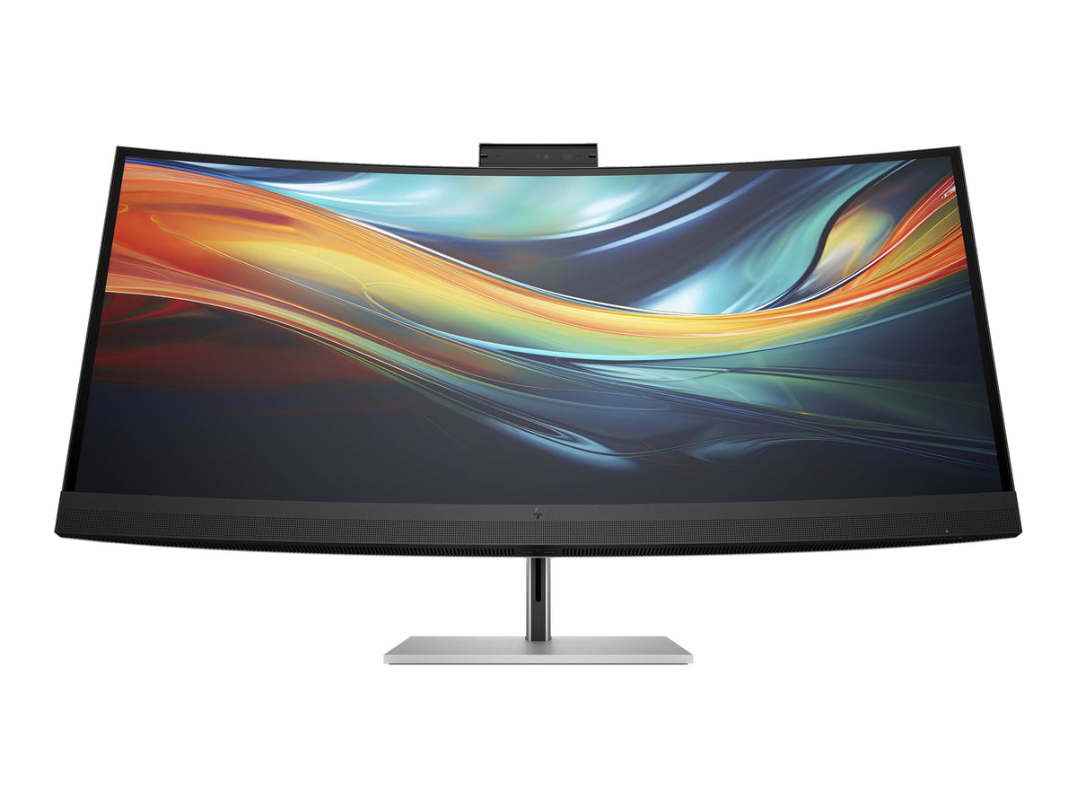 HP Écran de conférence incurvé 5K2K série 7 Pro 740pm avec webcam 4K 39.7p WUHD 5120x2160 USB-C DisplayPort Thunderbo