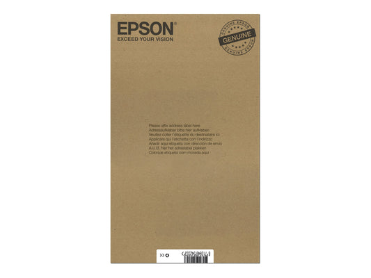 EPSON 3LB T0807 ink cartridge black and five colour standard capacity black and colour: 7.4ml 6-pack online packaging
