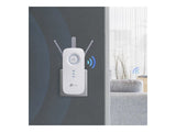 TP-LINK AC1750 Dual Band Wireless Wall Plugged Range Extender Qualcomm 1300Mbps at 5Ghz + 450Mbps at 2.4Ghz 802.11ac/a/b/g/n