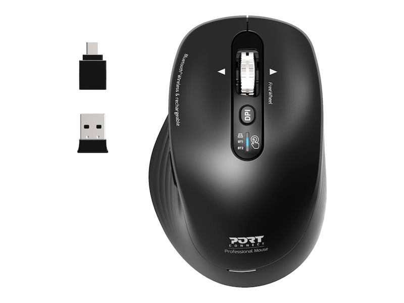 PORT DESIGNS Mouse Rechargeable Bluetooth Combo Business