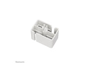 NEOMOUNTS Cable Spine Organizer for sit/stand desk frames magnet mounted white