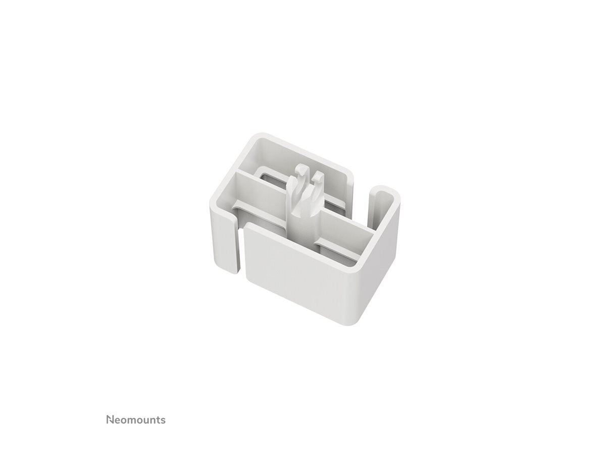 NEOMOUNTS Cable Spine Organizer for sit/stand desk frames magnet mounted white