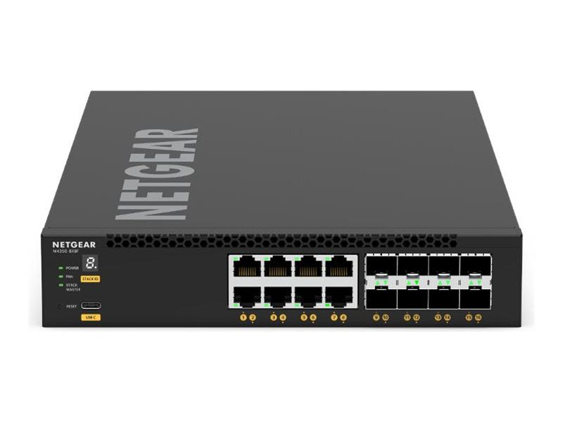 NETGEAR 16PT M4350-8X8F Managed Switch