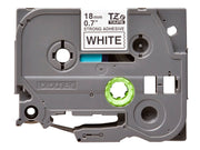 Tape/18mm black on white f P-Touch TZE