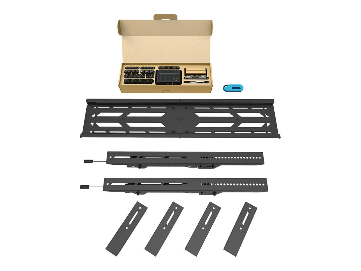 NEOMOUNTS WL35S-950BL19 Support mural inclinable pour Ã©cran 55-110p - robuste - verrouillable - paysage et portrait