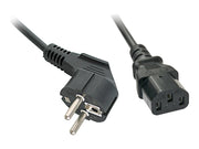 LINDY 3m IEC-Power Cable Schuko to C13