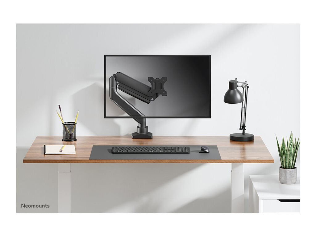 NEOMOUNTS DS70-450BL1 Support dÃ©cran Ã  fixer 17-42p - ressort Ã  gaz - Topfix - arrÃªt 180