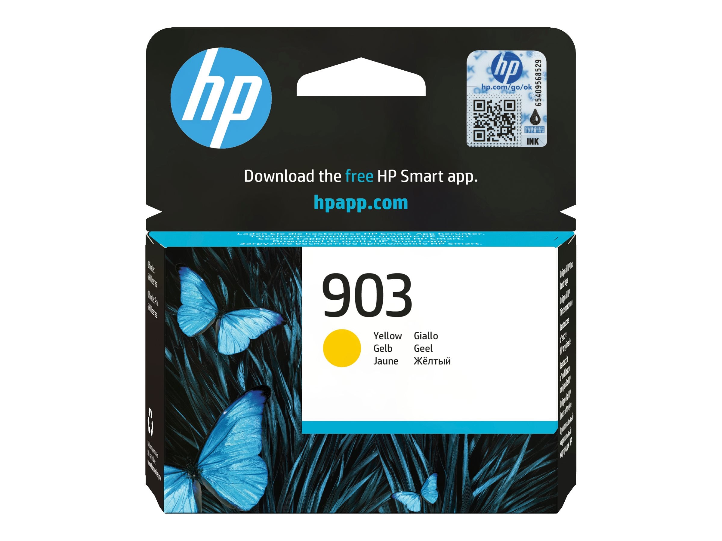 HP 903 Yellow Original Ink Cartridge