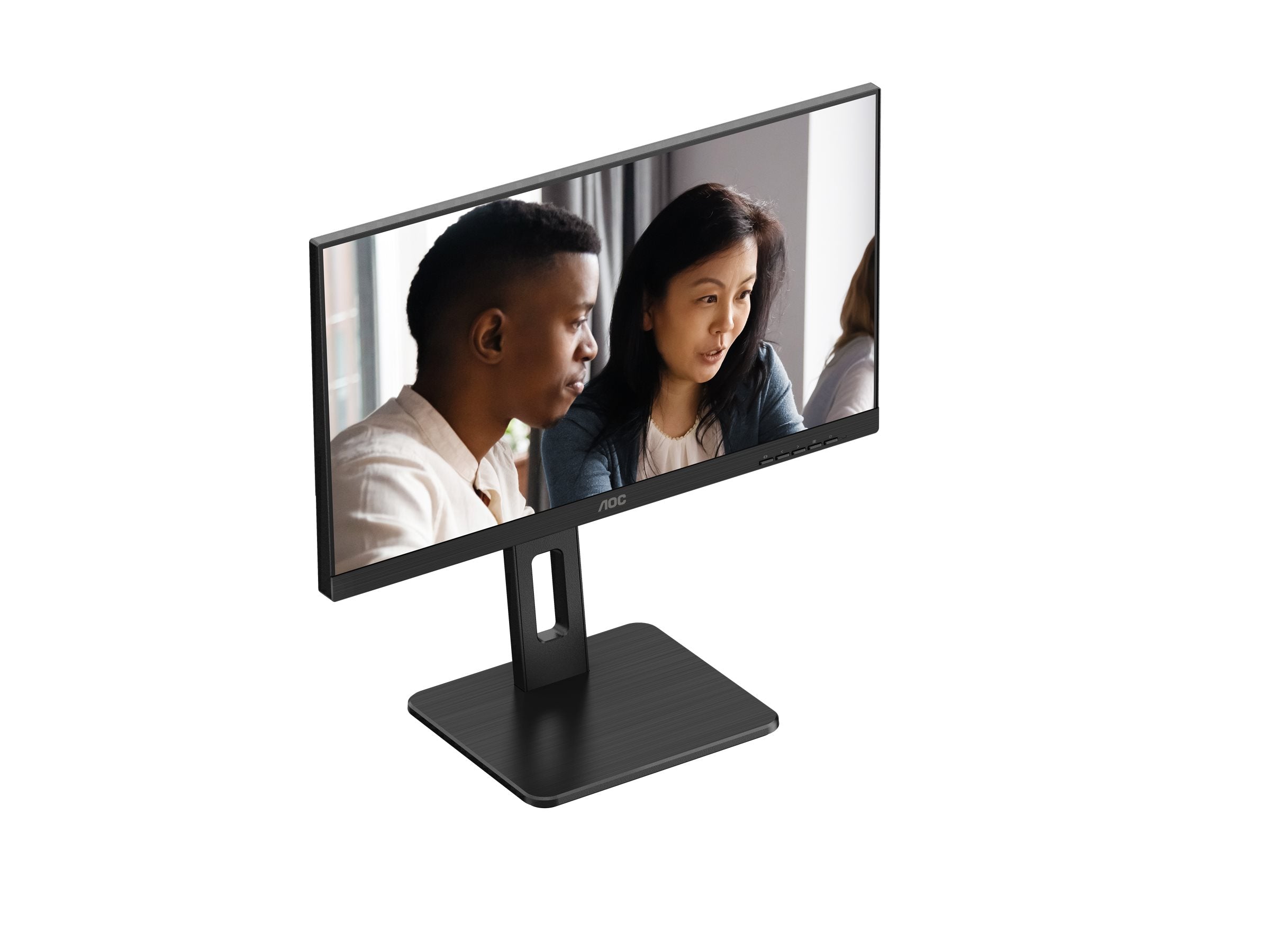 AOC 22E2UMF 22" 1920 x 1080 Full HD (1080p) @ 75 Hz - VA - 3000:1 - HDMI, VG DisplayPort - haut-parleurs - noir - ajustable