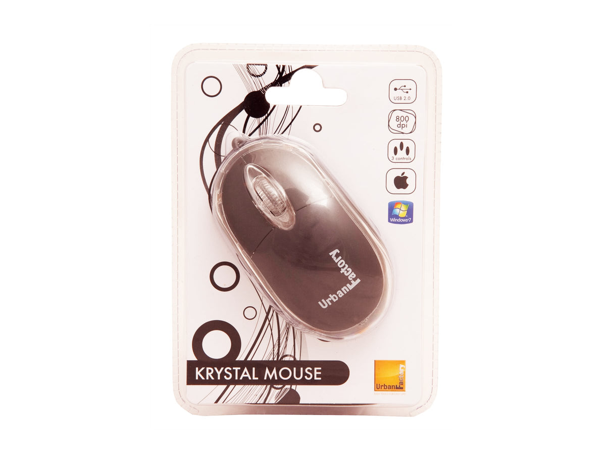 URBAN FACTORY mini souris filaire optique filaire sur port USB