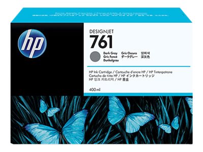HP 761 original Ink cartridge CM996A dark grey standard capacity 400ml 1-pack