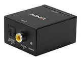 LINDY TosLink Optical & Coaxial to Dual Phono DAC